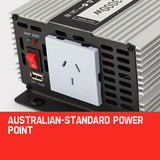 NNEDSZ Pure Sine Wave 1500W/3000W 12V/240V Power Inverter Caravan Boat CarPlug