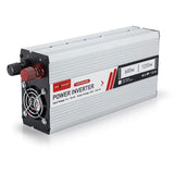 NNEDSZ 600W/1200W Pure Sine Wave 12V/240V Power Inverter Car Plug Caravan Boat