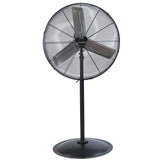 NNEDSZ BAUMR-AG 30" 762mm 300W Industrial Pedestal Fan, Large, Commercial, Heavy-duty, 3 Speed, EESS Certified