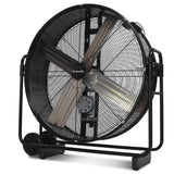 NNEDSZ BAUMR-AG 42" 1067mm 660W Industrial Mobile Floor Drum Fan, Belt Drive, Tilting, Large, Commercial,  Heavy-duty Frame, EESS Certified