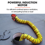 NNEDSZ Baumr-AG 200mm (8 inch) Portable Air Blower Mover Axial Ventilation Extraction Fan