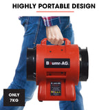 NNEDSZ Baumr-AG 200mm (8 inch) Portable Air Blower Mover Axial Ventilation Extraction Fan