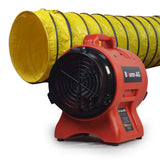 NNEDSZ Baumr-AG 200mm (8 inch) Portable Axial Air Mover Blower Fan with 10m Ventilation Duct