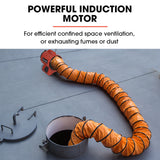 NNEDSZ Baumr-AG 300mm (12 inch) Portable Air Blower Mover Axial Ventilation Extraction Fan