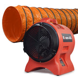 NNEDSZ Baumr-AG 300mm (12 inch) Portable Axial Air Mover Blower Fan with 10m Ventilation Duct