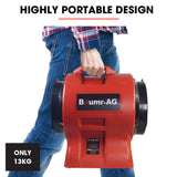 NNEDSZ Baumr-AG 300mm (12 inch) Portable Axial Air Mover Blower Fan with 10m Ventilation Duct