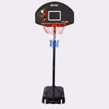NNEDSZ Dr.Dunk Basketball Hoop Stand System Kids Height Portable Adjustable Ring Net