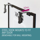 NNEDSZ Dr.Dunk Indoor Mini Basketball Hoop Ring Backboard Kit Door Mounted Mount Kid Set