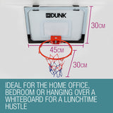 NNEDSZ Dr.Dunk Indoor Mini Basketball Hoop Ring Backboard Kit Door Mounted Mount Kid Set