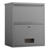 NNEDSZ FORTIA Wall Mounted Parcel Post Box Letterbox, Woodland Grey