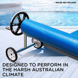 NNEDSZ AURELAQUA Solar Swimming Pool Cover 400 Micron Heater Bubble Blanket 6x3.2m