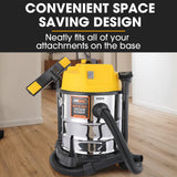 NNEDSZ Unimac 20L 1400W Wet and Dry Vacuum Cleaner, with Blower, for Car, Workshop, Carpet