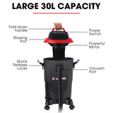 NNEDSZ Baumr-AG 30L 1200W Wet and Dry Vacuum Cleaner, with Blower, for Car, Workshop, Carpet
