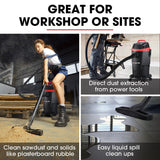 NNEDSZ Baumr-AG 30L 1200W Wet and Dry Vacuum Cleaner, with Blower, for Car, Workshop, Carpet