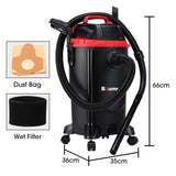 NNEDSZ Baumr-AG 30L 1200W Wet and Dry Vacuum Cleaner, with Blower, for Car, Workshop, Carpet