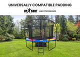 NNEDSZ UP-SHOT 12ft Replacement Trampoline Safety Pad Padding Multi-Coloured