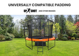NNEDSZ UP-SHOT 14ft Replacement Trampoline Safety Pad Padding Orange