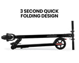NNEDSZ Peak 300W 10Ah Electric Scooter, Suspension, for Adults or Teens, Black