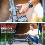 NNEDSZ VALK Primal 9 Dual Motor 1600W Extreme Hill Climbing e-Scooter Electric, Black