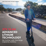 NNEDSZ VALK Synergy 7 MkII 500W Electric Scooter 37V 15Ah Battery Foldable E-Scooter Adult Ride On