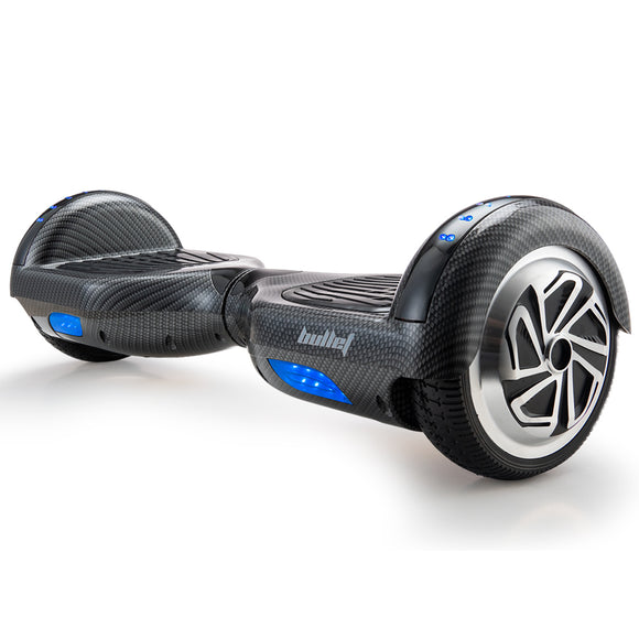 NNEDSZ Hoverboard Electric Scooter 6.5 Inch Wheels Self Balancing Gen III Carbon Fiber Style