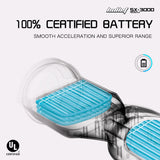 NNEDSZ Hoverboard Electric Scooter 6.5 Inch Wheels Self Balancing Gen III Carbon Fiber Style