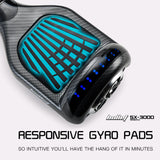 NNEDSZ Hoverboard Electric Scooter 6.5 Inch Wheels Self Balancing Gen III Carbon Fiber Style