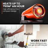 NNEDSZ UNIMAC 30KW Portable Industrial Diesel Indirect Forced Air Space Heater