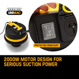 NNEDSZ UNIMAC 60L Wet and Dry Vacuum Cleaner Bagless Industrial Grade Drywall Vac