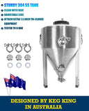 NNEDSZ Apollo Titan 30L Stainless Steel Pressure Rated Fermenter