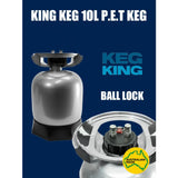 NNEDSZ 10L King Keg Ball Lock PET Keg
