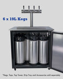 NNEDSZ Keg King - KegMaster Solstice - 6 Keg 12volt DC Kegerator