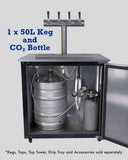 NNEDSZ Keg King - KegMaster Solstice - 6 Keg 12volt DC Kegerator