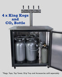 NNEDSZ Keg King - KegMaster Solstice - 6 Keg 12volt DC Kegerator