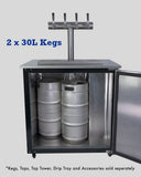 NNEDSZ Keg King - KegMaster Solstice - 6 Keg 12volt DC Kegerator