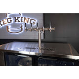 NNEDSZ Kegerator - KegMaster Super Deluxe - Two Door Small