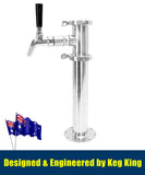 NNEDSZ Beer Font Tower - Single Tap Modular Beer Font with Tap