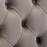 NNEDSZ 4x Velvet Dining Chairs with Golden Metal Legs-Black