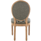 NNEDSZ AADEN 4x Velvet Faux Leather Dining Chairs with Solid Wood Legs-Pine Green