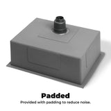 NNEDSZ AMIRRA Kitchen Stainless Steel Sink 450mm x 300mm (Silver)