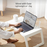 NNEDSZ Multifunction Laptop Bed Desk (White)