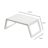 NNEDSZ Multifunction Laptop Bed Desk (White)