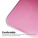 NNEDSZ Floofi Pet Grooming Table 90cm Single Pole (Pink)