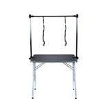 NNEDSZ Floofi Pet Grooming Table 90cm Double Pole (Black)