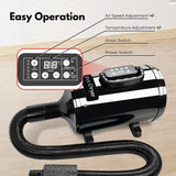 NNEDSZ Floofi Pet Hair Dryer LCD (Black)