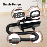 NNEDSZ Floofi Pet Hair Dryer LCD (Black)