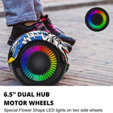 NNEDSZ Funado Smart-S W1 Hoverboard (Hip-Hop Graffiti)
