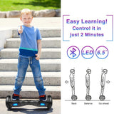 NNEDSZ Funado Smart-S RG1 Hoverboard Black