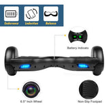 NNEDSZ Funado Smart-S RG1 Hoverboard Black