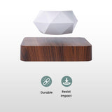 NNEDSZ Magnetic Levitating Plant Pot Dark Brown Base